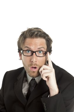 fikirleri düşünerek bir işadamı