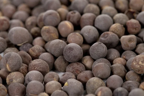 Un gruppo di semi di senape — Foto Stock
