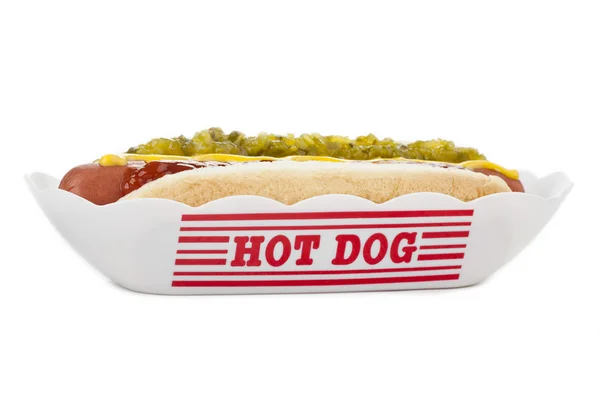 Ein Hotdog-Sandwich — Stockfoto