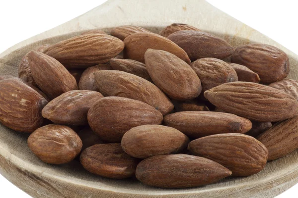 Closeup mandlové ořechy — Stock fotografie