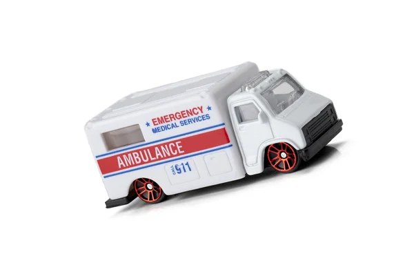 Ambulanza giocattolo auto — Foto Stock