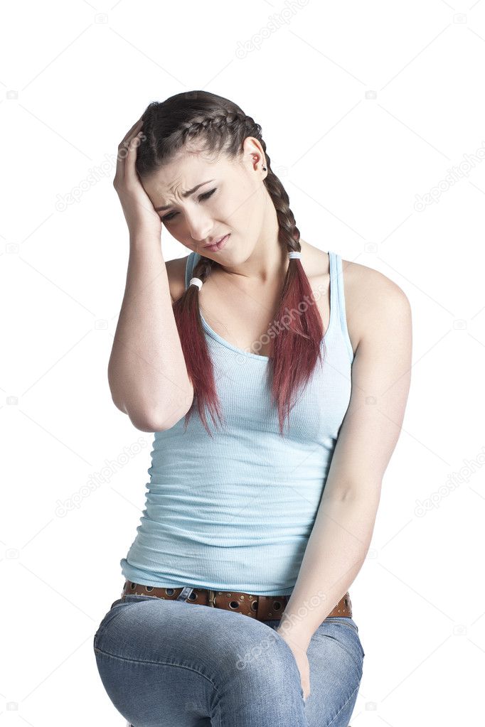 Aching head — Stock Photo © kozzi2 20247537