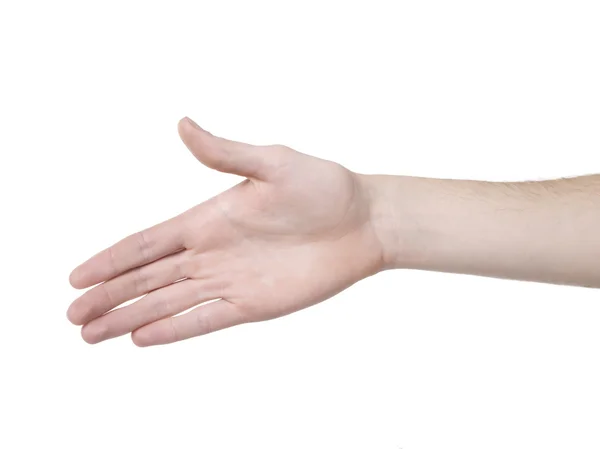 Просять рукостискання — стокове фото