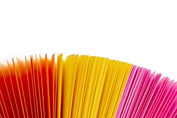 Assorted colorful papers — Stock Photo, Image