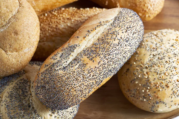 Pão francês variado — Fotografia de Stock