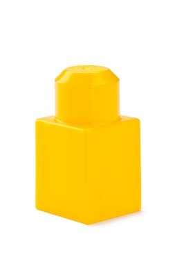 Sarı lego blok parçası