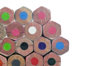 çeşitli kalem renkleri