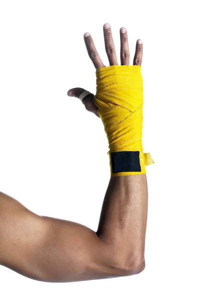 Arm of a boxer — Stock Photo, Image