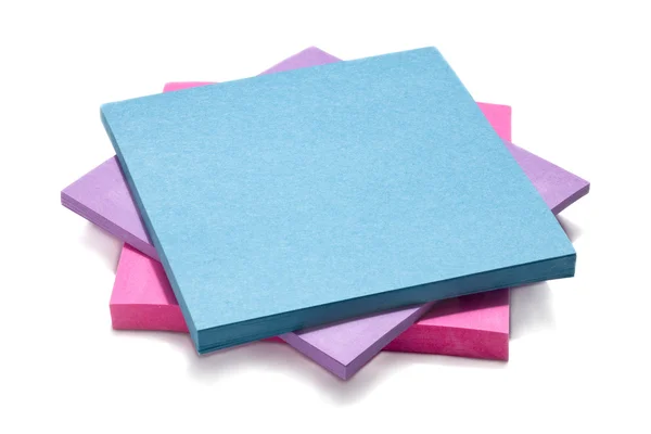 Różne notatki programu Sticky Notes — Zdjęcie stockowe