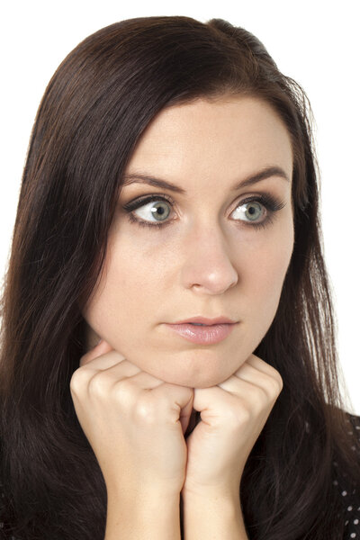 Испуганная леди
