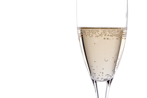 Een glas champagne. — Stockfoto