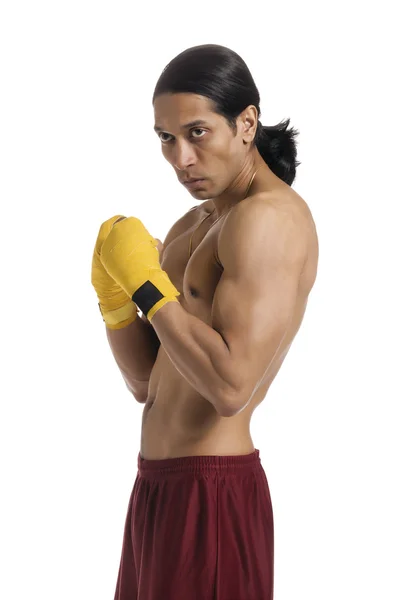 男トレーニング ボクシング — ストック写真