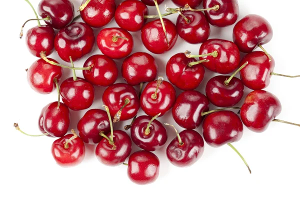 A pile of red cherries — Stock Photo, Image