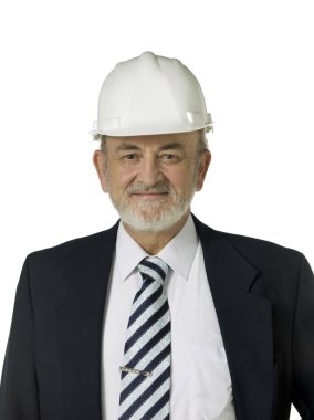 gülümseyen bir eski mimar