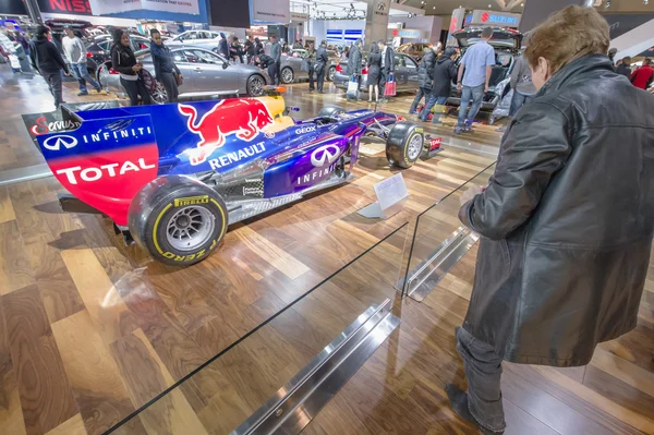 Nieskończoności i red bull samochodu formuły — Zdjęcie stockowe