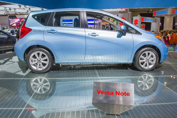 2014 Nissan Versa Note Hatchback car — Stock Photo, Image