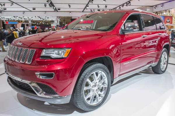 2014 chrysler jeep grand cherokee samochód suv — Zdjęcie stockowe