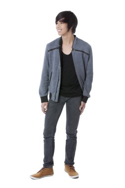 gülümseyen erkek dansçı