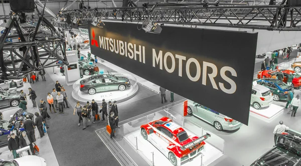 Auto show podlahu panoramatické fotografie — Stock fotografie