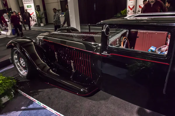 Coche clásico de Hot Rod en el Auto Show — Foto de Stock