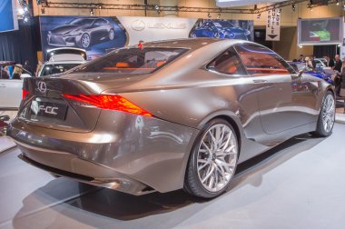 2014 lexus lf-lc konsept otomobil gümüş