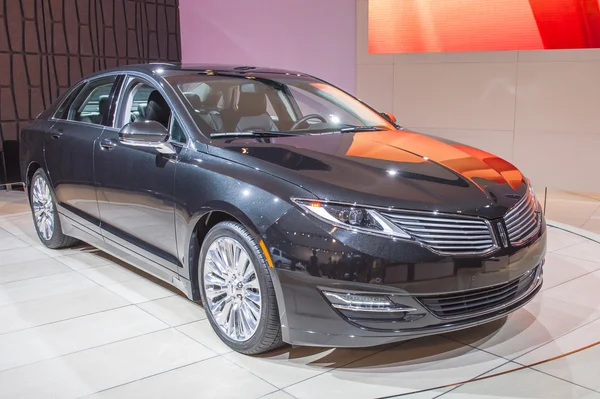 2014 lincoln mxz lusso auto grigio — Foto Stock