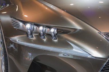 2014 Lexus LF-LC Concept Car silver clipart