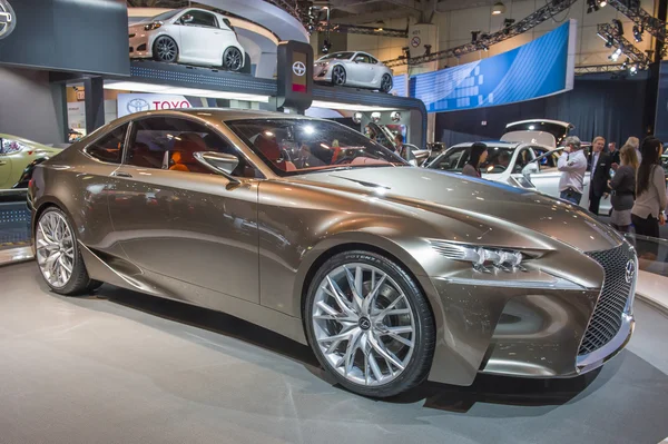 2014 Lexus LF-LC Concept Car silver — Stock Photo, Image