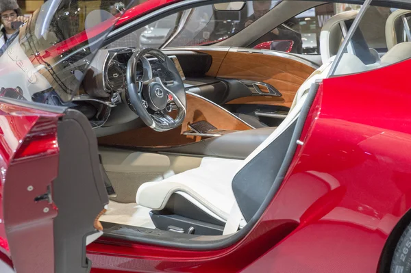 Lexus LF-LC Concept Car 2014 rouge — Photo