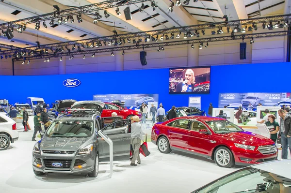 Ford section at the Car Show — Stock Photo, Image