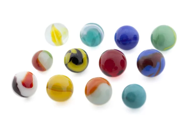 Assorted marbles — Stock Photo, Image