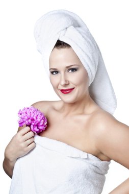 çekici erkek havlu sarma