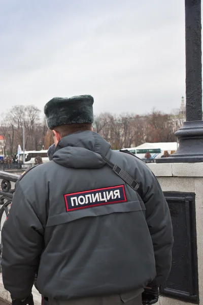 Oficial de polícia russo — Fotografia de Stock