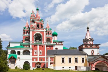 ZVENIGOROD savvino-storozhevsky Manastırı çan kulesinde. Rusya.