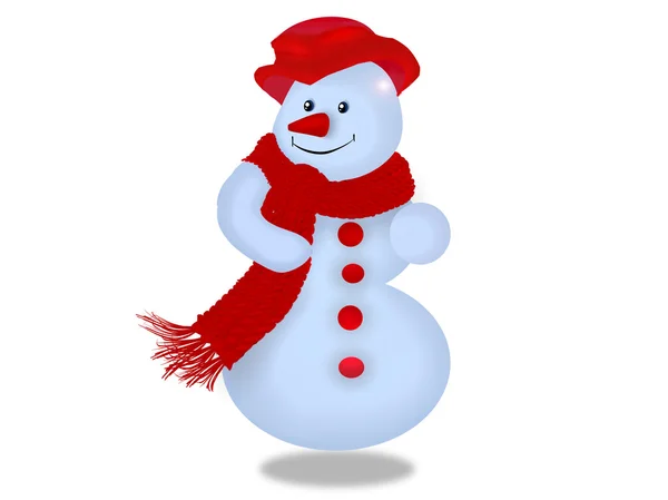 Snowman — Stock Photo, Image