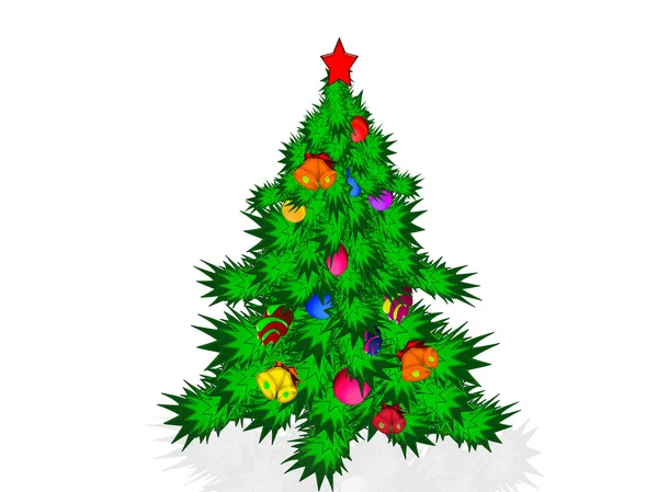 Weihnachtsbaum — Stockfoto