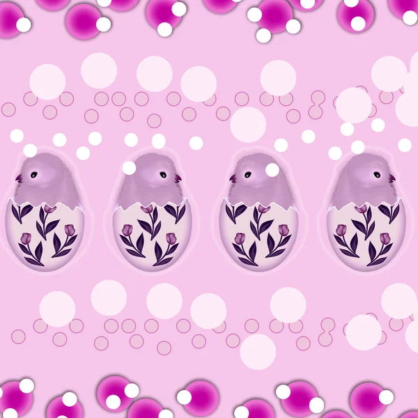 Background. Easter illustration. — Stock Photo, Image