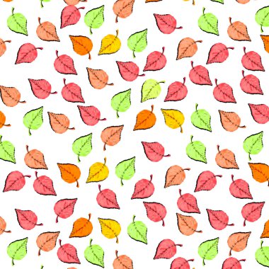 sonbahar yaprakları.