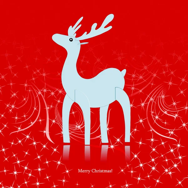 Deer. Christmas. — Stock Photo, Image