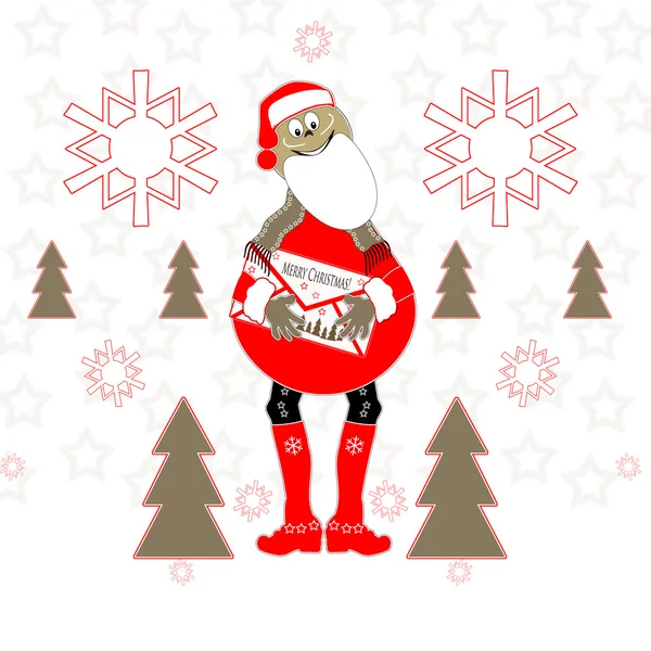 Holiday. Santa Claus. — Stock Photo, Image