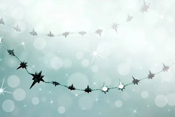 Christmas background of tinsel. — Stock Photo, Image