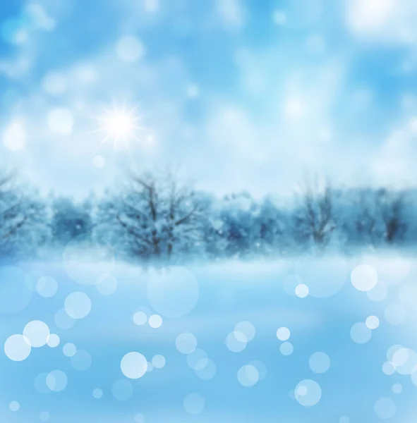 Neve invernale — Foto Stock