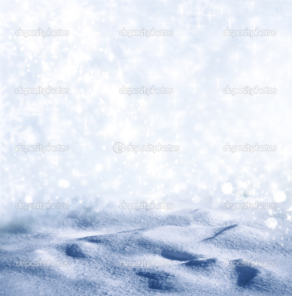 Background of snow. Winter landscape. Photo.
