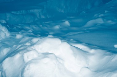 Görüntü Arkaplanı. Kış manzarası. Karların dokusu. Açık hava