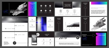 İş şablonu sunumu. Bilgisel elementler. Beyaz arka planda kaydır. Vektör. Tasarım. Posta kartı, yıllık rapor, reklam pankartları, form, arayüz, ui, bilgisayar, internet, Powerpoint geliştirme hizmetleri olarak kullanın