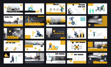 Grafik Tasarım Projesi Sunumu, Powerpoint. Infographic Kaydırma Şablonu. Flyer 'da kullanmak için, SEO. Webinar İniş Şablonu, Web Sitesi Tasarımı, Banner. Bir grup insan bir iş, takım çalışması, broşür ofisi, iş, bilgi, şirket, daire oluşturur.