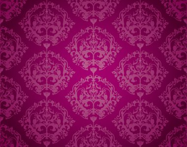 Sorunsuz duvar kağıdı deseni (mor)