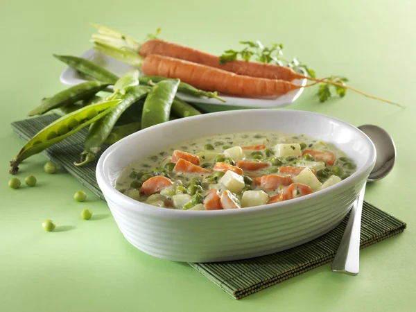 Spring vegetable dish — Stock Photo, Image