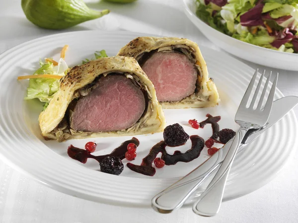 Filet de gibier Wellington — Photo