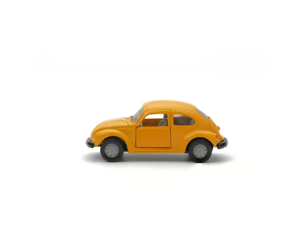 Yellow model car Stock Image